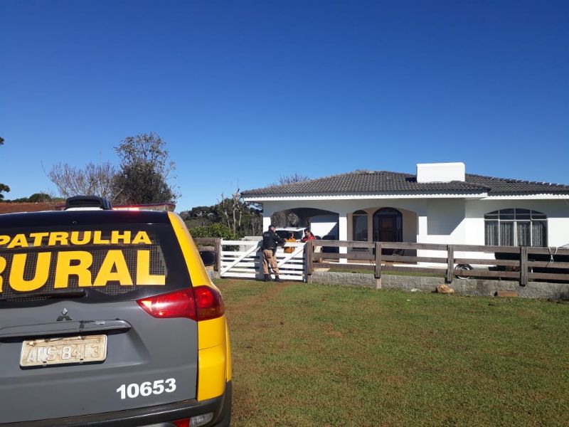 Produtores rurais solicitam reforço no policiamento rural na região de Guarapuava