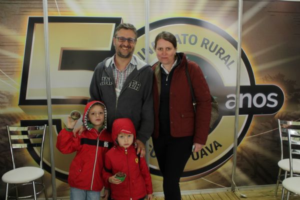 Gustavo Kuster, Pauline Keller e filhos 