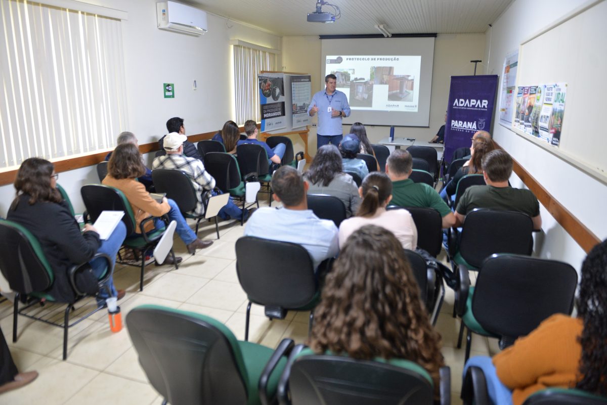 Adapar apresenta programa de certificação da produção em Guarapuava